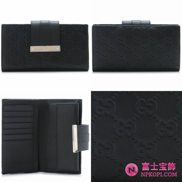 GUCCI/グッチ 2012年春夏新作LADIES WEB2つ折りフラップ長財布 181668 BNX1G 2145 